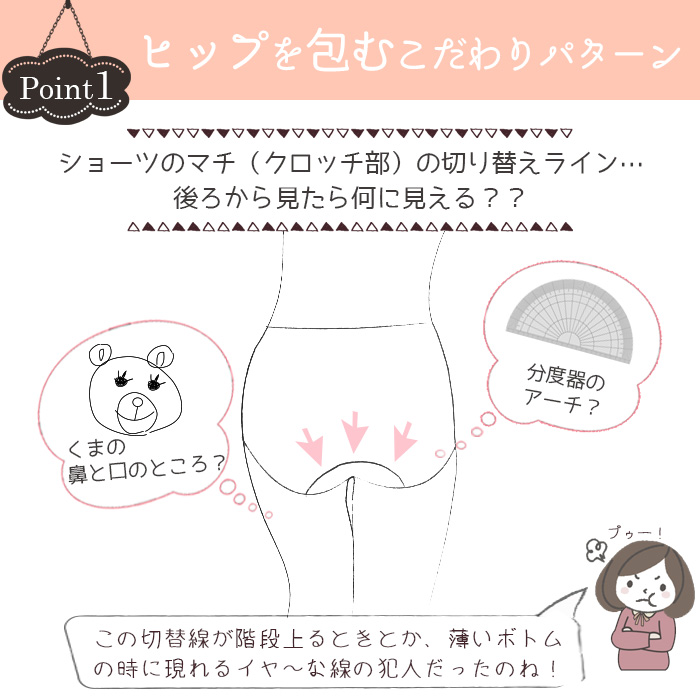 パンツラインの透けの原因