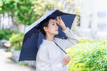 季節の変り目の肌荒れの原因紫外線